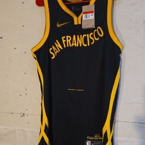 Nike San Francisco Jersey - Black and Gold